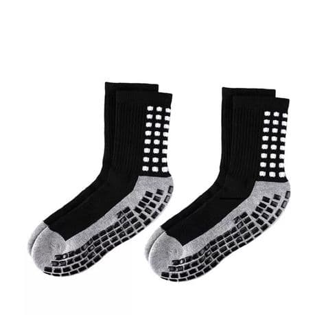 2 Pairs Of Football Socks - Black