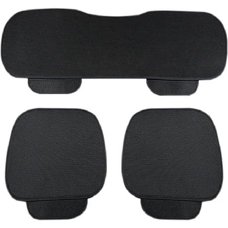 Car Seat Cover Pad 3pcs- Black