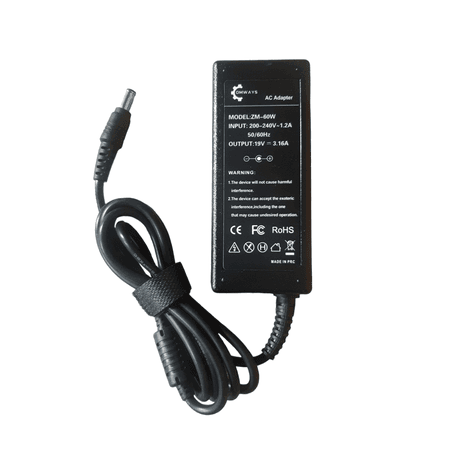 Comways - Replacement Charger For Samsung 60W 19V 3.16A ( 5.5mm x 3.0 mm )