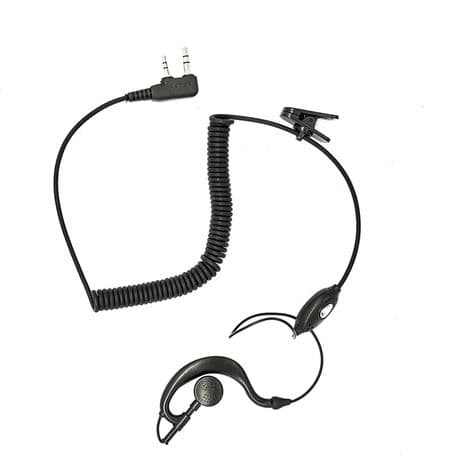 Two Way Radio Earphone Walkie Talkie Headset 2 Pin Earpiece