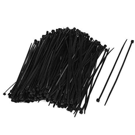 100 Pieces Reusable Zip Ties- 4 x 150mm variant image 1