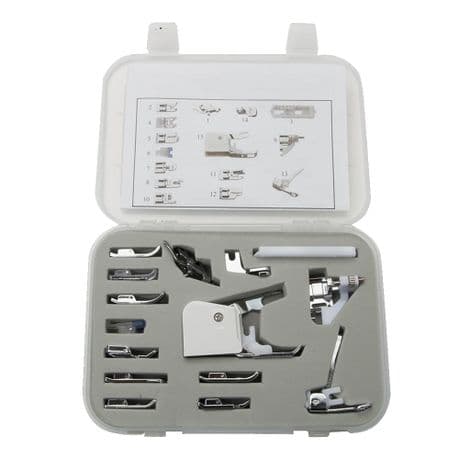 15 in 1 Universal Sewing Machine Presser Walking Feet Kit variant image 1