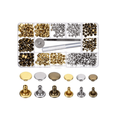 180 Piece Leather Rivets variant image 1