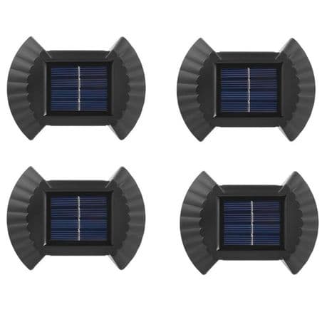 4 Pieces Solar Energy Wall Lamp variant image 1