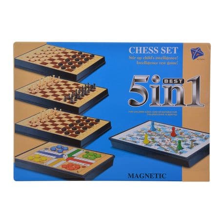 5-in-1 Home Entertainment Game Set variant image 1