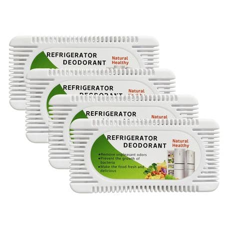 Activated Charcoal Fridge , Freezer Refrigerator Odor Eliminator - 4 Pack variant image 1
