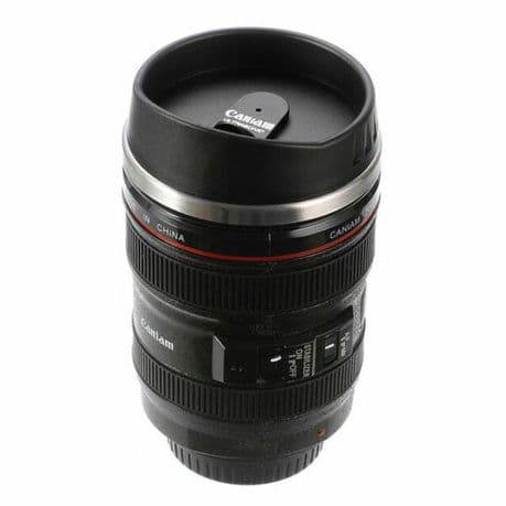Camera Lens Cup Coffee Travel Mug variant image 1