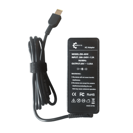 Comways - Replacement Charger For Lenovo 65W 20V 3.25A - ( USB PIN ) variant image 1