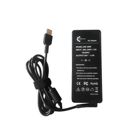 Comways - Replacement Charger For Lenovo 90W 20V 4.5A - ( USB PIN ) variant image 1