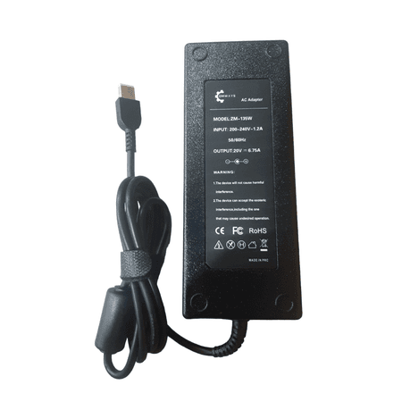 Comways - Replacement Laptop Charger For Lenovo (USB PIN) 20V 6.75A - 135W variant image 1