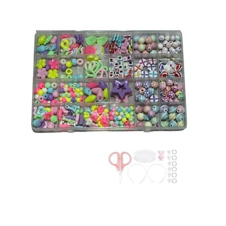 DIY 400Pcs Beads for Kids Crafts Children's Jewelry Making Kit - SL22917 variant image 1