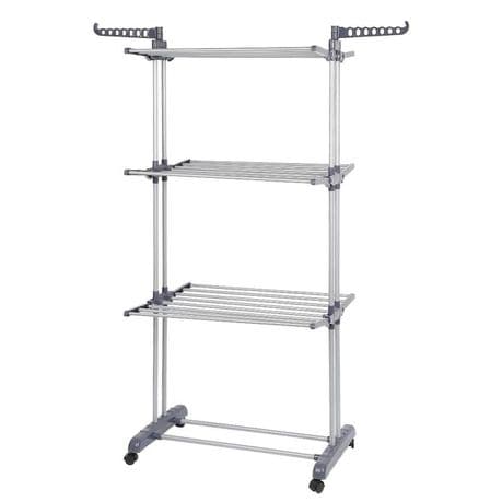 Home Laundry Standing Hanger Clothing Drying Rack Fold Away variant image 1