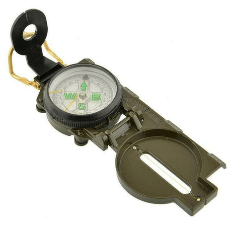 Metal Case Liquid Filled Lensatic Compass variant image 1