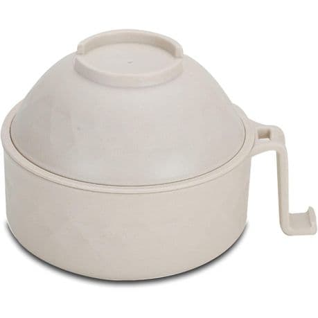 Microwave Ramen Cooker Bowl Fork Spoon Chopsticks Tan variant image 1