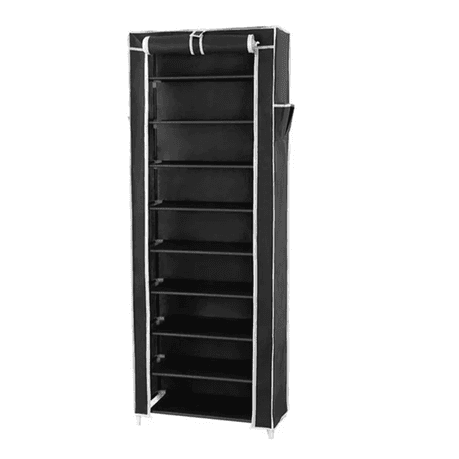 Multipurpose Portable Folding Shoe Rack 9 Tier variant image 1