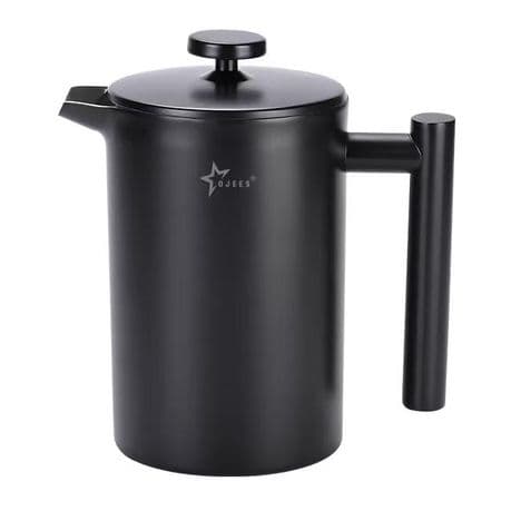 Ojees French Press Coffee Maker Double Wall Stainless Steel - 1000ml variant image 1