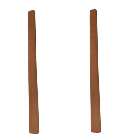 Ojees Homeware Door Draft Stopper Pack of 2 - Brown variant image 1