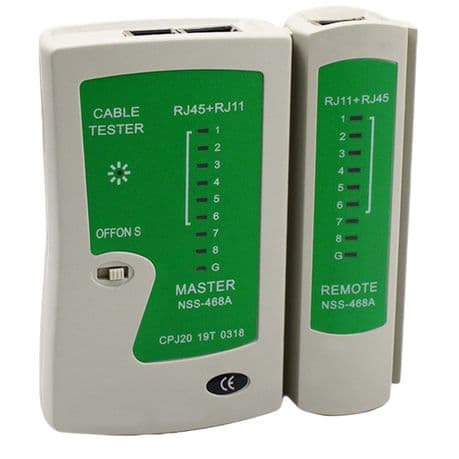 Professional RJ45 and RJ11 Cable Lan Network Tester variant image 1