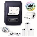 Label Maker Sticker Machine - Portable Bluetooth Label Printer